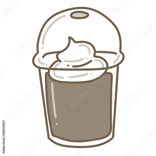 vector illustration of a cup of coffee