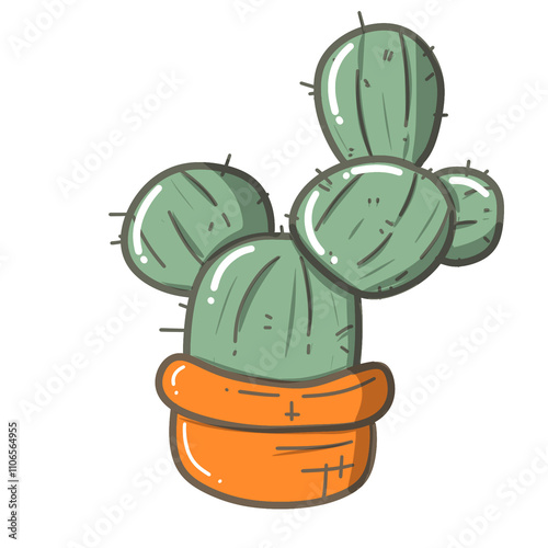 cactus in a pot