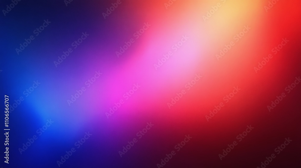 Fototapeta premium abstract gradient background vibrant colors pink blue purple red grainy effect modern wallpaper
