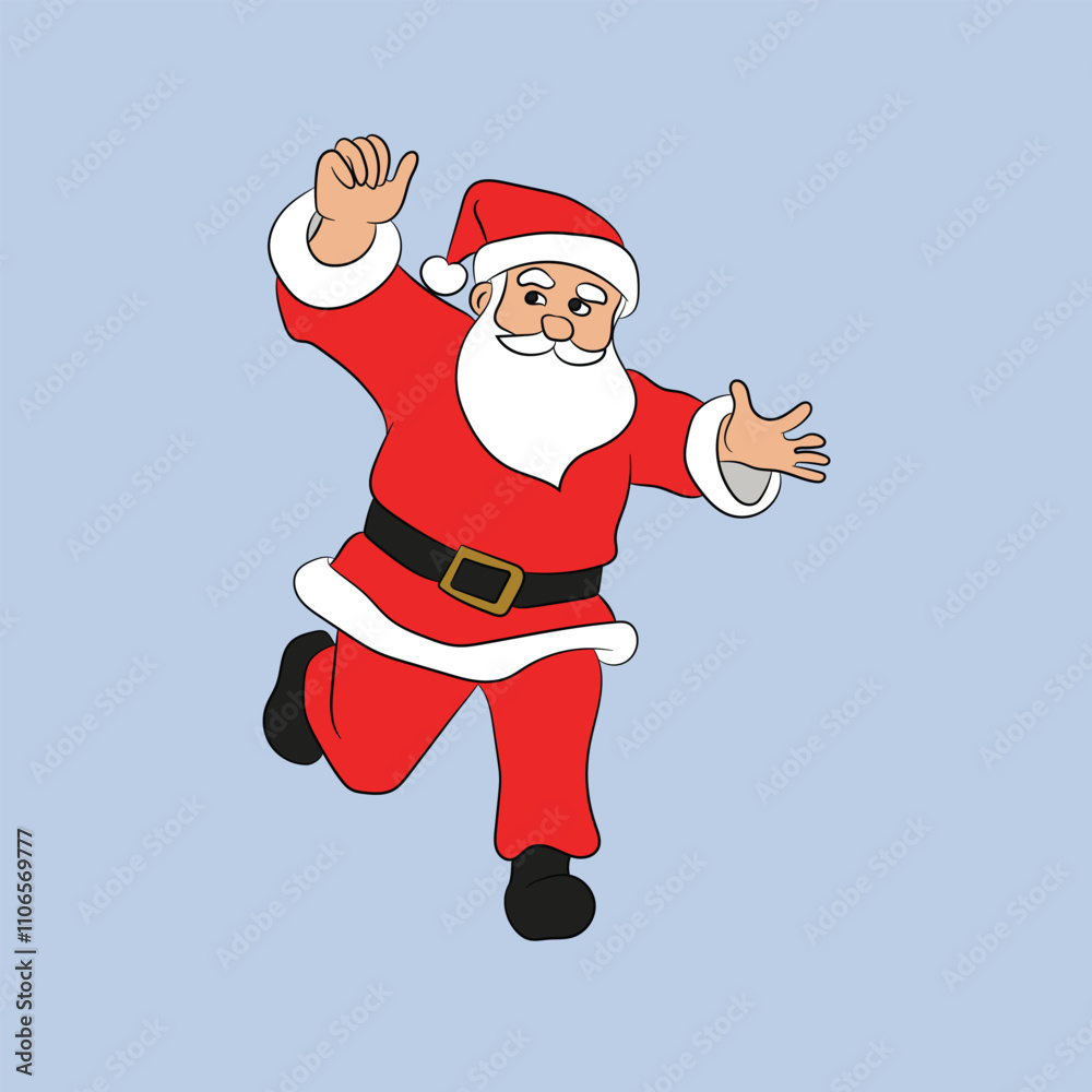 happy holiday christmas design santa happy holiday christmas design santa