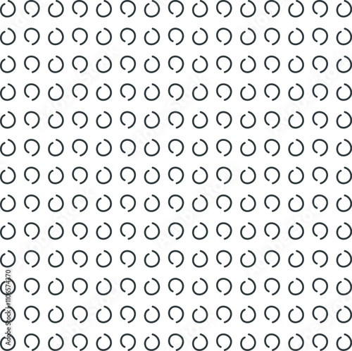 The texture consists of round elements with an unfinished outline.