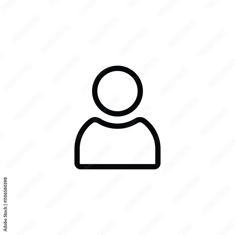 Profile user icon vector Profile user icon vector