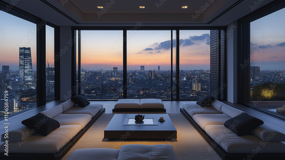 Fototapeta premium Modern building interior