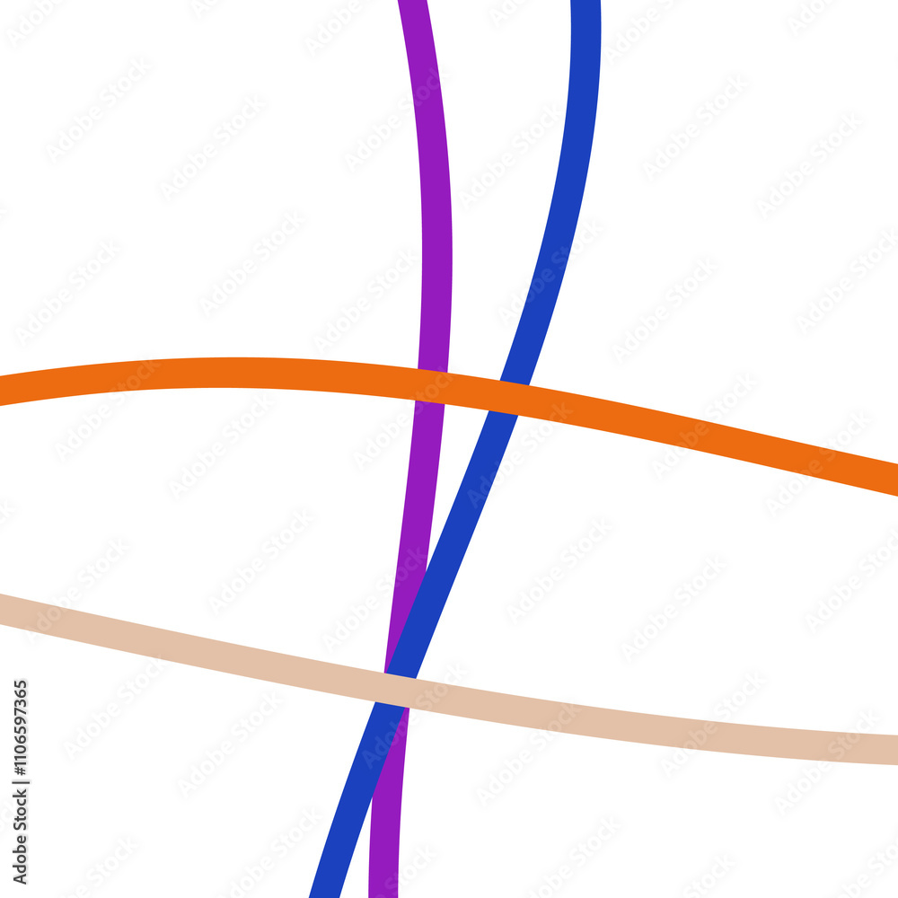 Abstract Colorful Line Design Abstract Colorful Line Design