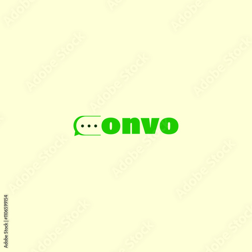 Convo Messaging App Logo Design – Modern and Social Media Integration