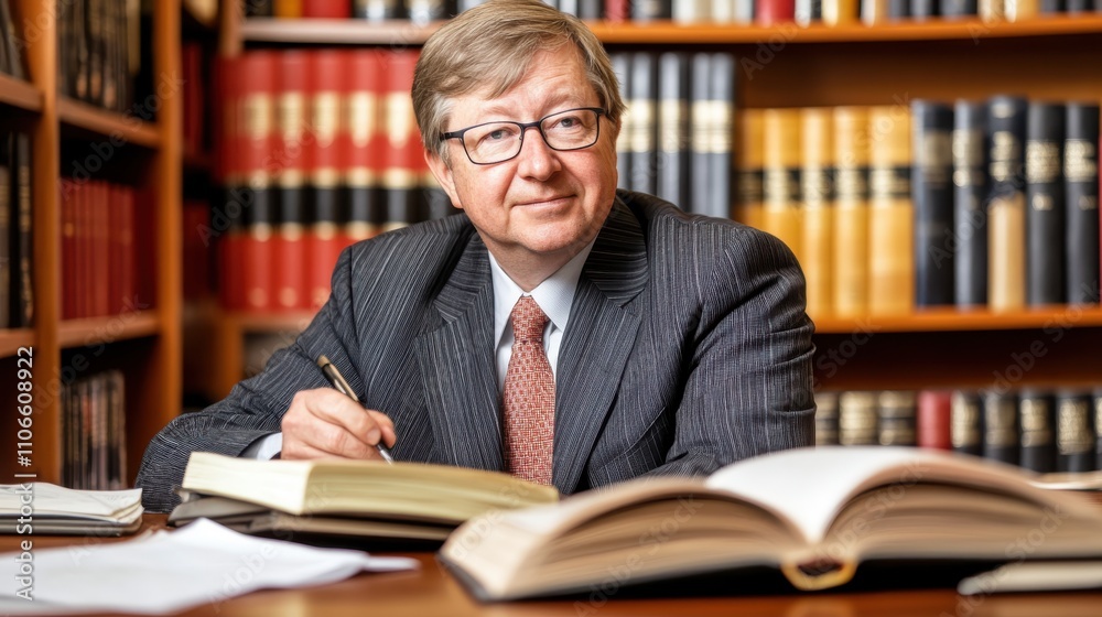 Attorney preparing for a case Attorney preparing for a case