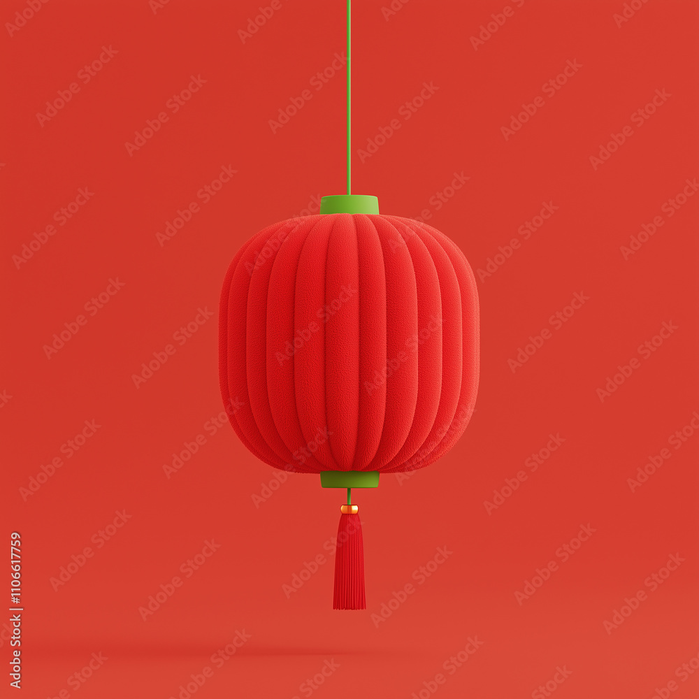 Obraz premium red chinese lantern
