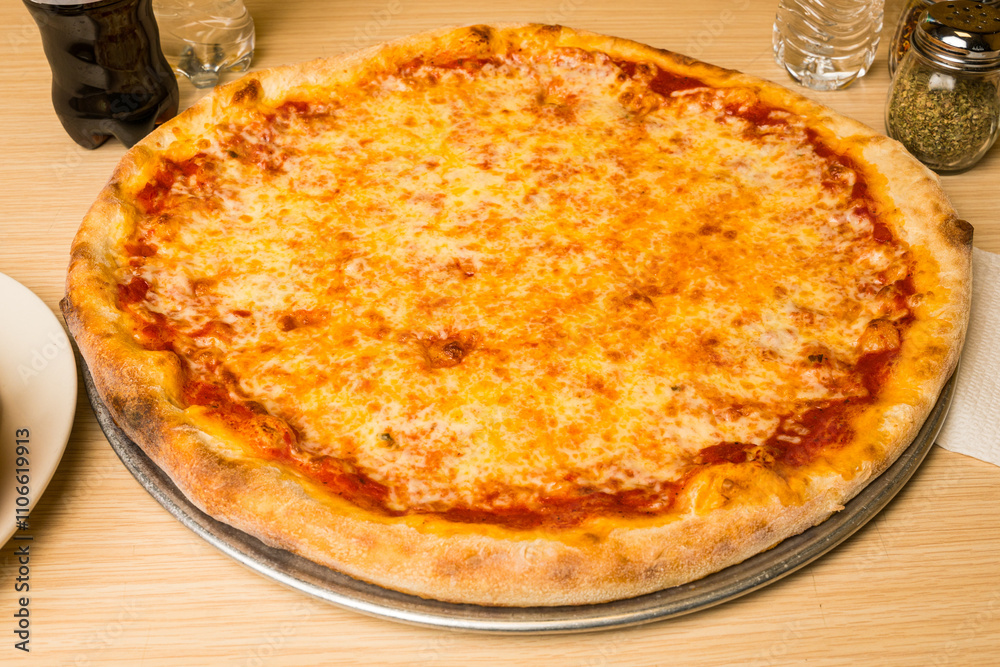 Large cheese pizza