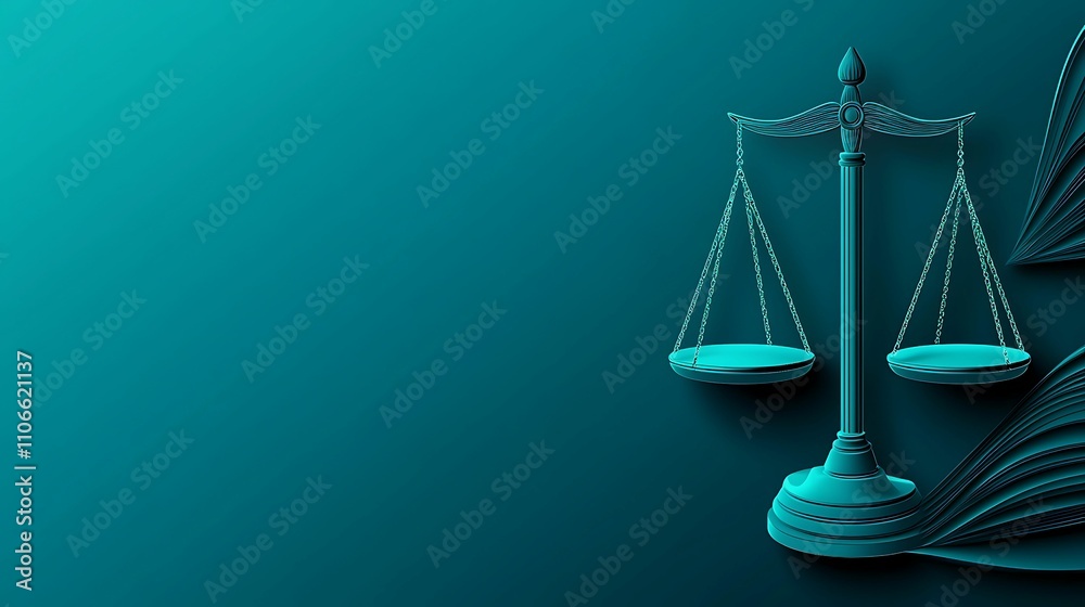 Law restriction framework. A stylized depiction of a balanced scale against a teal background, symbolizing justice, fairness, and legal concepts. Law restriction framework. A stylized depiction of a balanced scale against a teal background, symbolizing justice, fairness, and legal concepts.