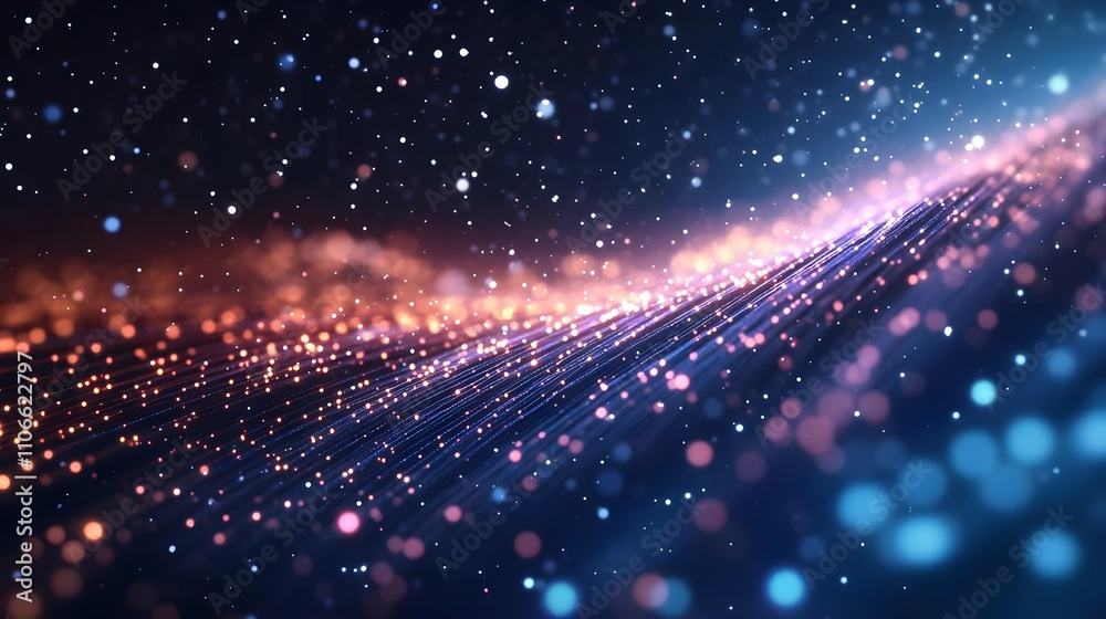 Abstract Light Trails Background Abstract Light Trails Background