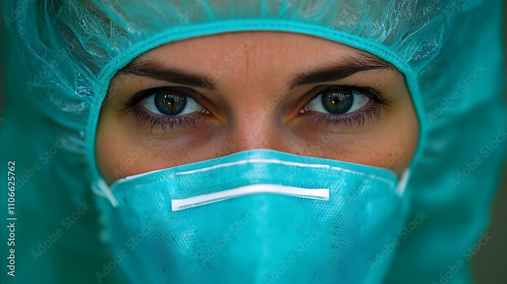 A diverse team of scientists wearing protective gear discussing research results in a sterile lab environment A diverse team of scientists wearing protective gear discussing research results in a sterile lab environment