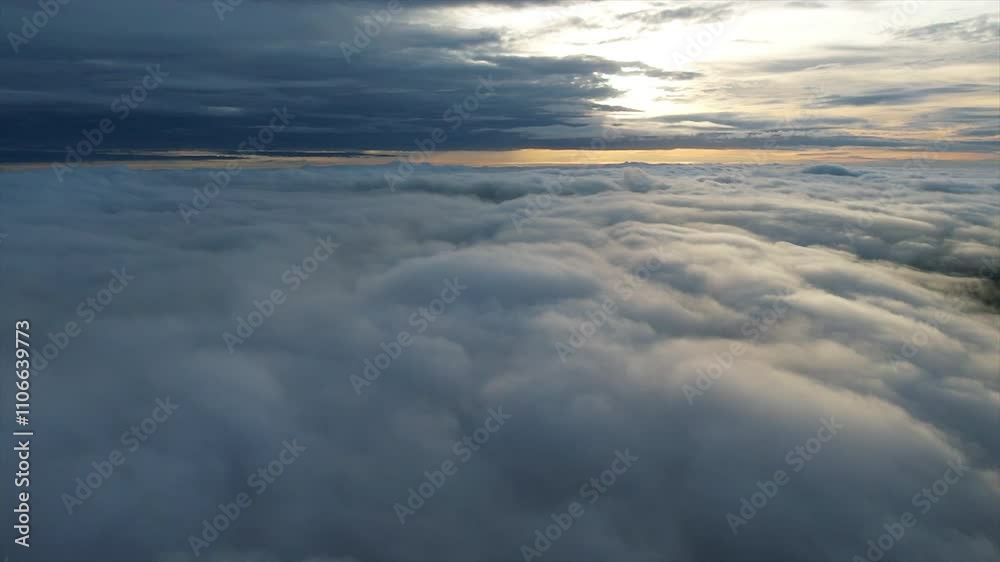 Clouds floating in the air in the morning Clouds floating in the air in the morning