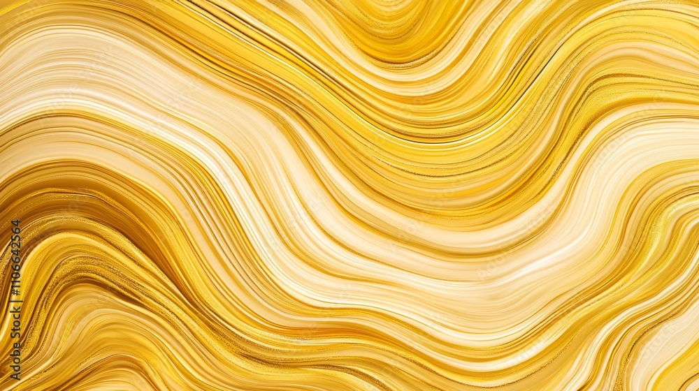Gold fluid marble texture luxury concept. Dynamic Yellow Waves in Marbling Pattern Gold fluid marble texture luxury concept. Dynamic Yellow Waves in Marbling Pattern