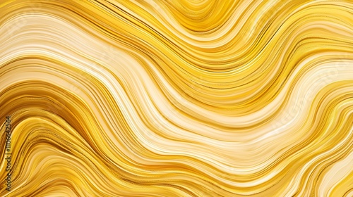 Gold fluid marble texture luxury concept. Dynamic Yellow Waves in Marbling Pattern