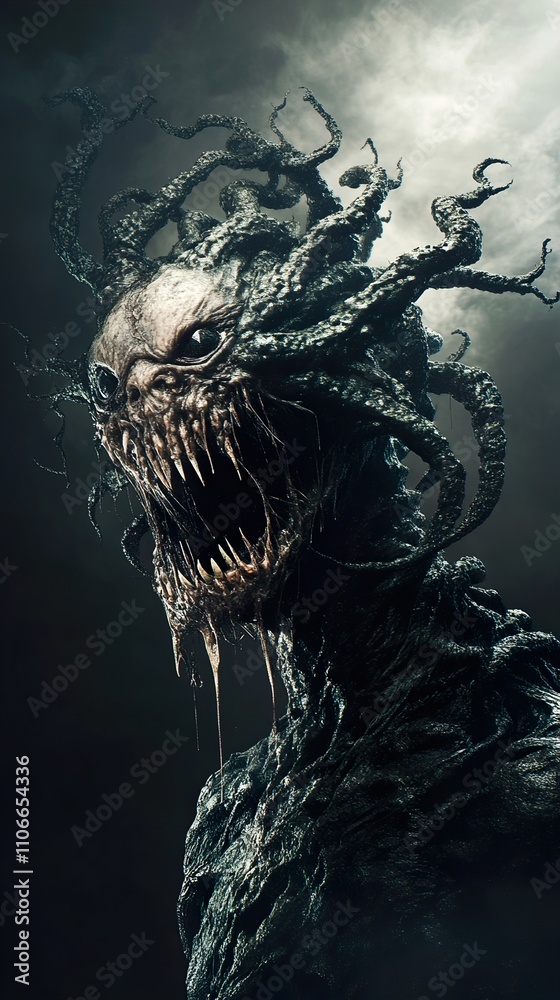 Nightmarish Creature: A Dark Fantasy Horror Nightmarish Creature: A Dark Fantasy Horror