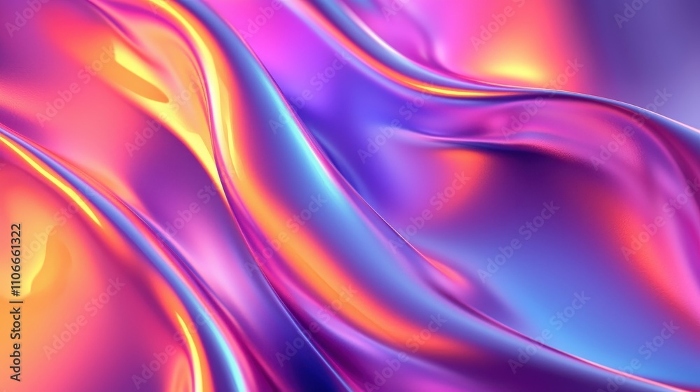 Abstract Colorful Swirling Liquid Gradient Design Abstract Colorful Swirling Liquid Gradient Design