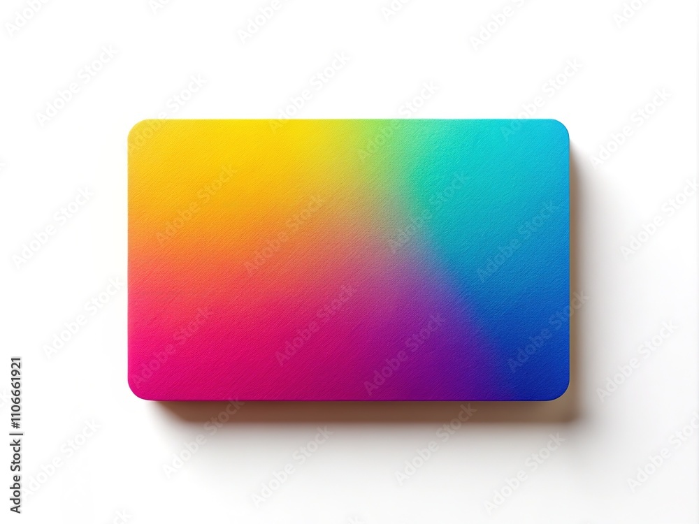 Blank Business Card Mockup - Documentary Photography Style