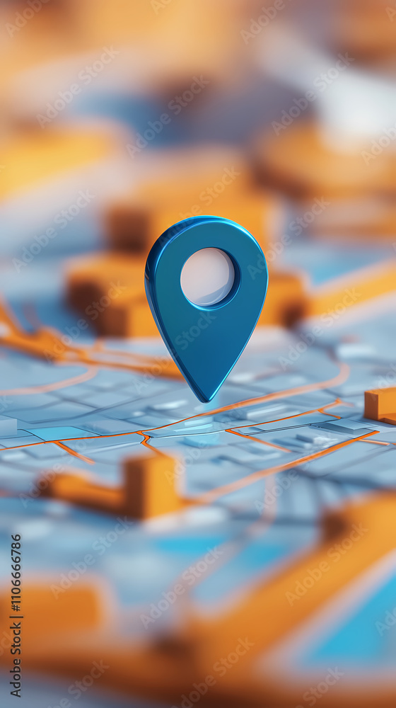 Fototapeta premium Precise Navigation Guide