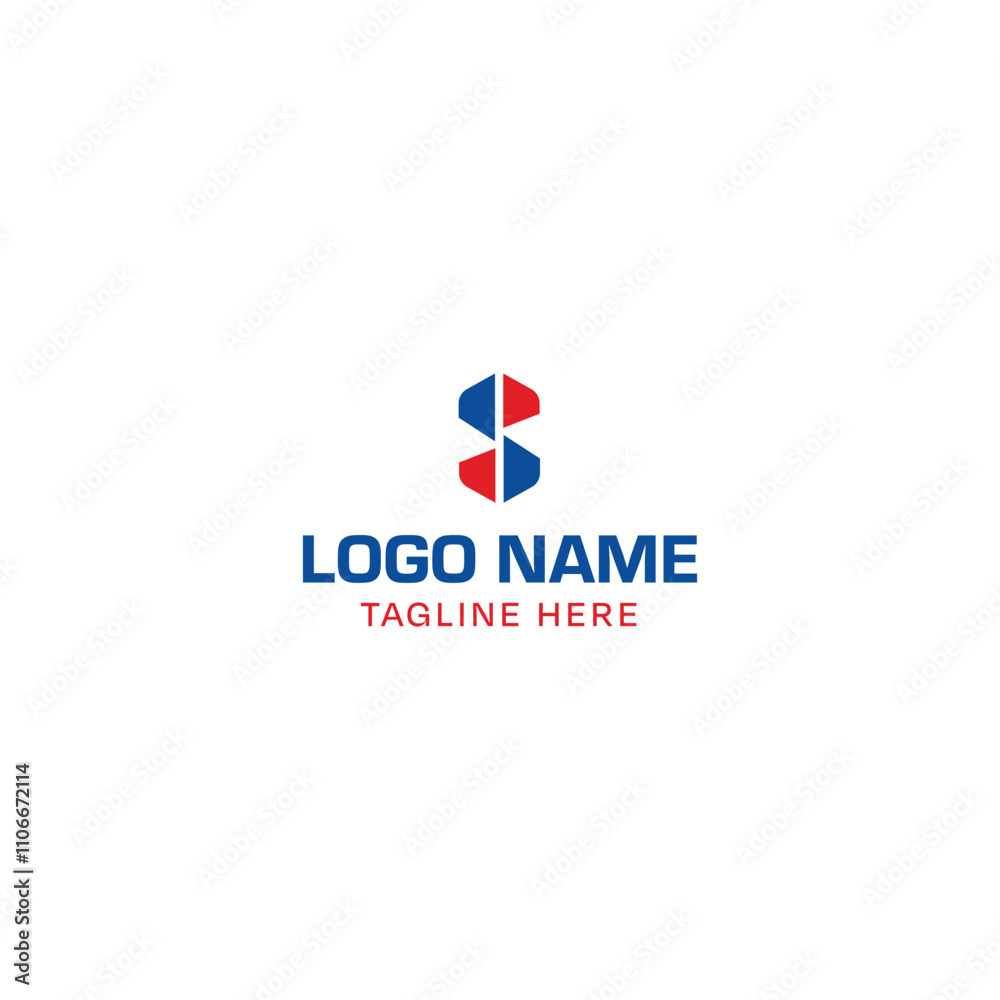S and House Logo with Modern Minimalist Design S and House Logo with Modern Minimalist Design