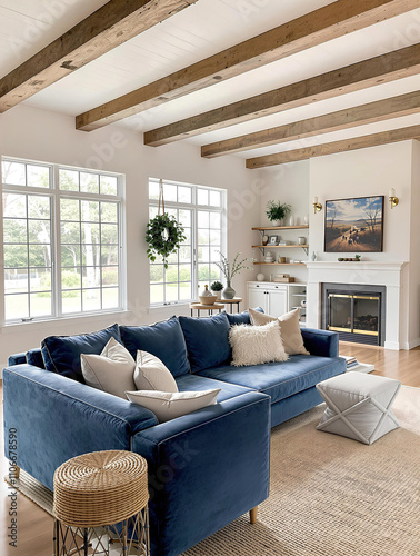 Farmhouse home interior design of modern living room,Dining table in a Spanish farmhouse,Modern Bathroom With Marble Sinks,Country Style Dining Room
