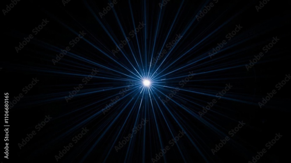 Majestic black background with elegant textures surrounding a radiant white light, beauty, modern