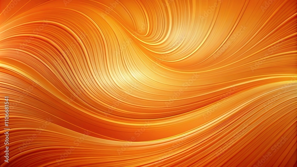 Abstract Golden Orange Swirling Lines Background Texture Design Abstract Golden Orange Swirling Lines Background Texture Design
