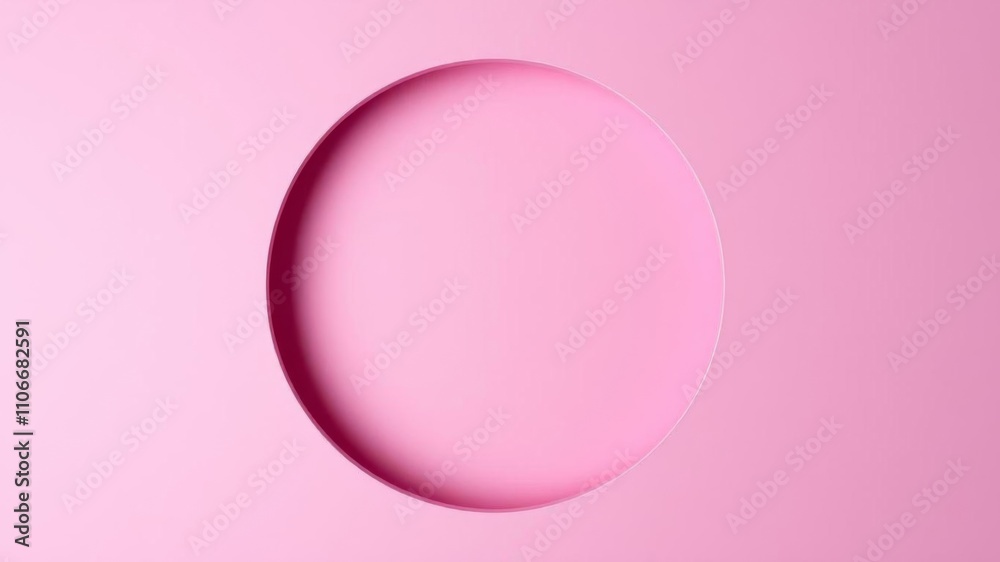 Pink and purple abstract background with a circular hole in the center, abstract, creative Pink and purple abstract background with a circular hole in the center, abstract, creative