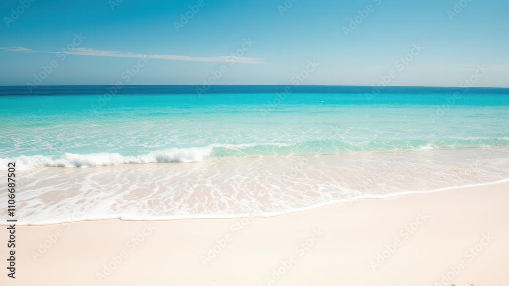 soft blue ocean waves gently lapping at the shore of a pristine white sandy beach , wave, blue, serenity now, sand, beach soft blue ocean waves gently lapping at the shore of a pristine white sandy beach , wave, blue, serenity now, sand, beach