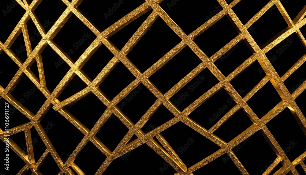 A gold mesh with a black background with a gold color 5454 A gold mesh with a black background with a gold color 5454