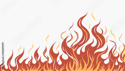 Fire background and flames effect. Sparks are realistic. Isolated. Light. Heat transparent background. Bonfire with wood chips. Glow and clouds. The Coal Effect. Particle. Cinder and embers. Campfire.
