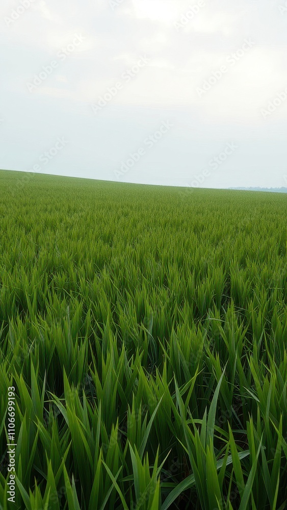 overcast sky with a blanket of fresh spring grass, natural beauty, soft colors, gentle hues overcast sky with a blanket of fresh spring grass, natural beauty, soft colors, gentle hues