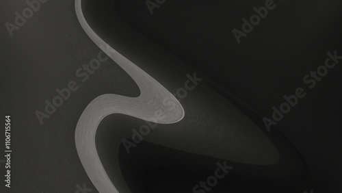 Wallpaper Mural Luxury silver metallic 3D business background illustration.  Premium and rich wallpaper. Torontodigital.ca