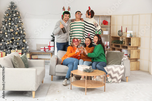 Group of young people with ...