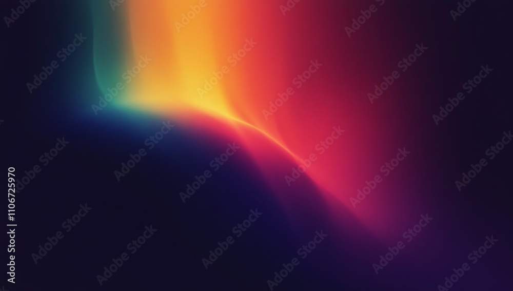 Vibrant Abstract Color Gradient Flow Background with Dark Blue and Bright Colors Vibrant Abstract Color Gradient Flow Background with Dark Blue and Bright Colors