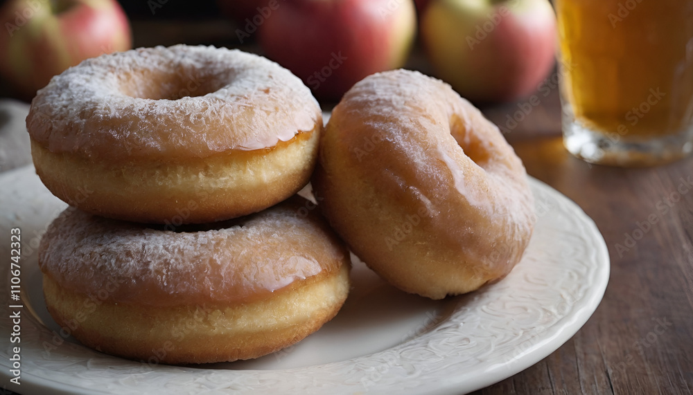 batch of apple cider donuts batch of apple cider donuts