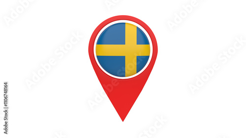Location Sign with Sweden Flag - 4K Free Download Location Sign with Sweden Flag - 4K - GFXLoad