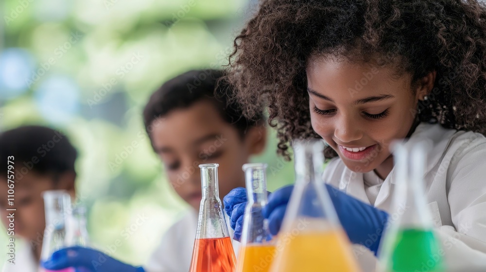Kids Science Lab Experiment Chemistry Education Discovery Kids Science Lab Experiment Chemistry Education Discovery