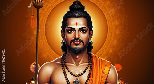A divine portrait of Lord R...