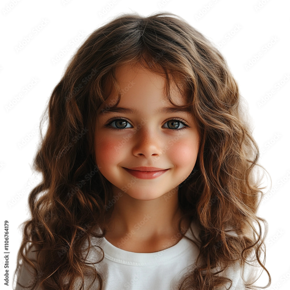portrait of a smiling little girl isolated on transparent background portrait of a smiling little girl isolated on transparent background