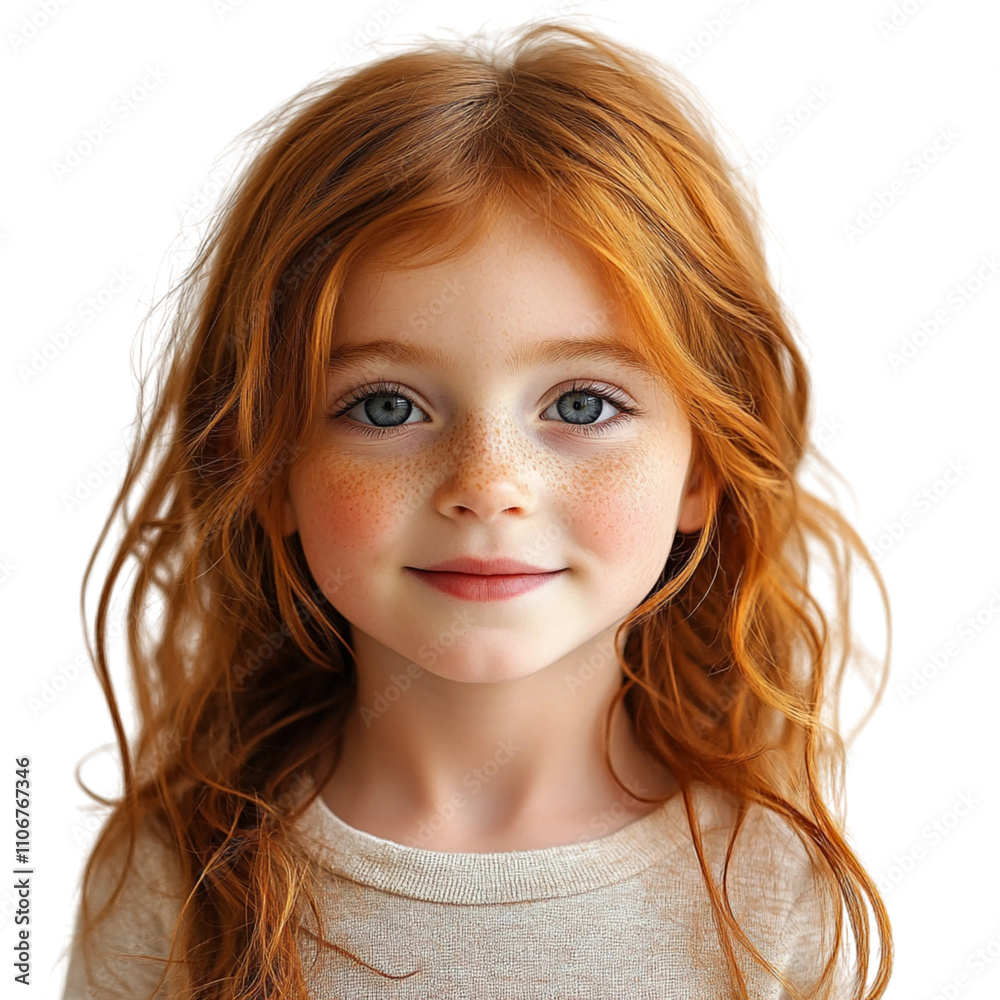 portrait of a smiling little girl isolated on transparent background portrait of a smiling little girl isolated on transparent background