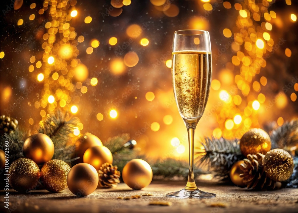 Golden Champagne Bubbles in Panoramic View - Celebratory Drinks, Sparkling Wine, Luxury Events, Festive Toasts, Festivity Decor, Bubbly Celebration Golden Champagne Bubbles in Panoramic View - Celebratory Drinks, Sparkling Wine, Luxury Events, Festive Toasts, Festivity Decor, Bubbly Celebration
