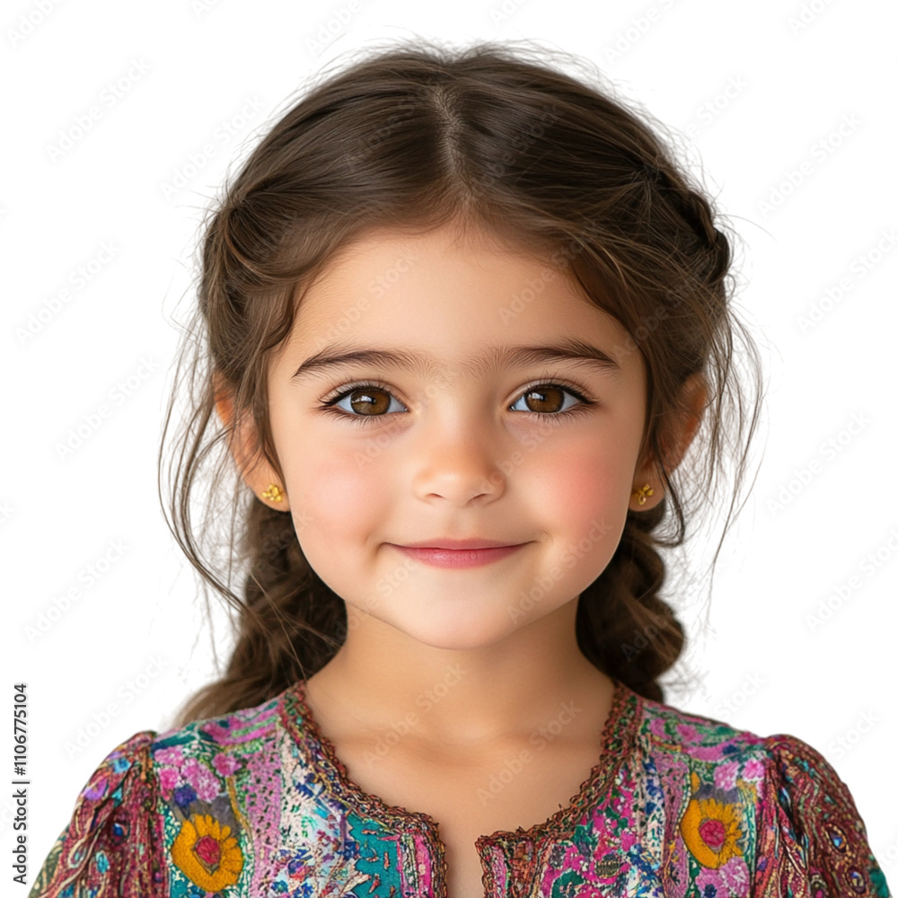 portrait of a little girl isolated on transparent background portrait of a little girl isolated on transparent background