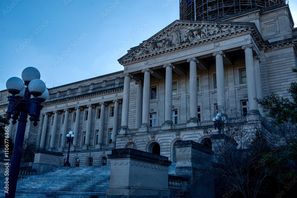 Kentucky State Capitol Building on a Sunny Day