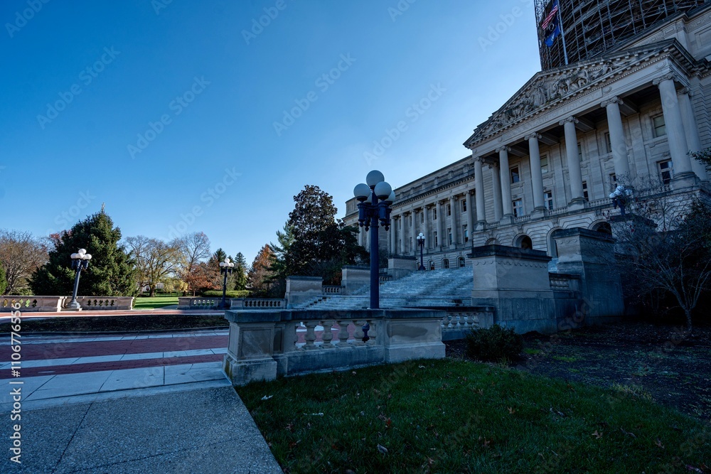 Kentucky State Capitol Building on a Sunny Day