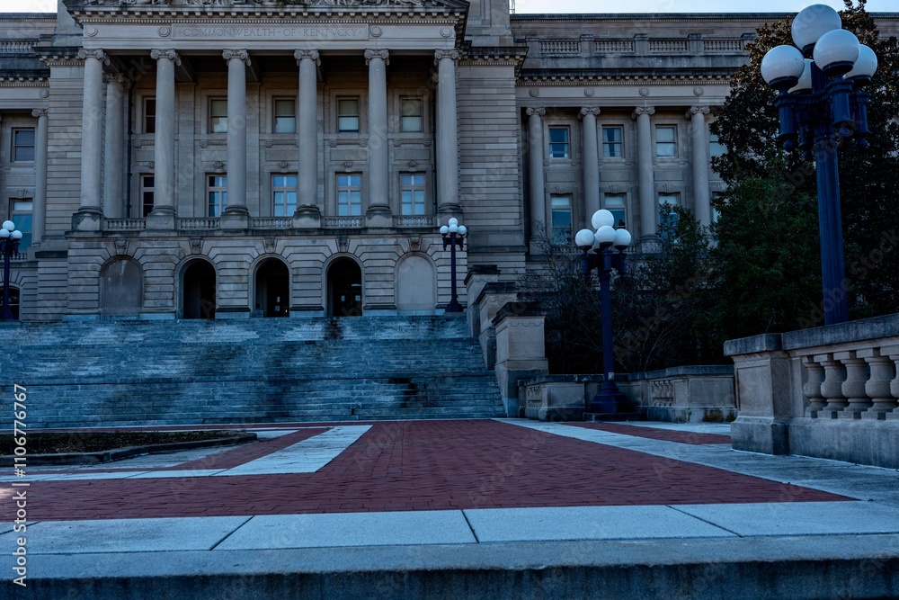 Kentucky State Capitol Building on a Sunny Day