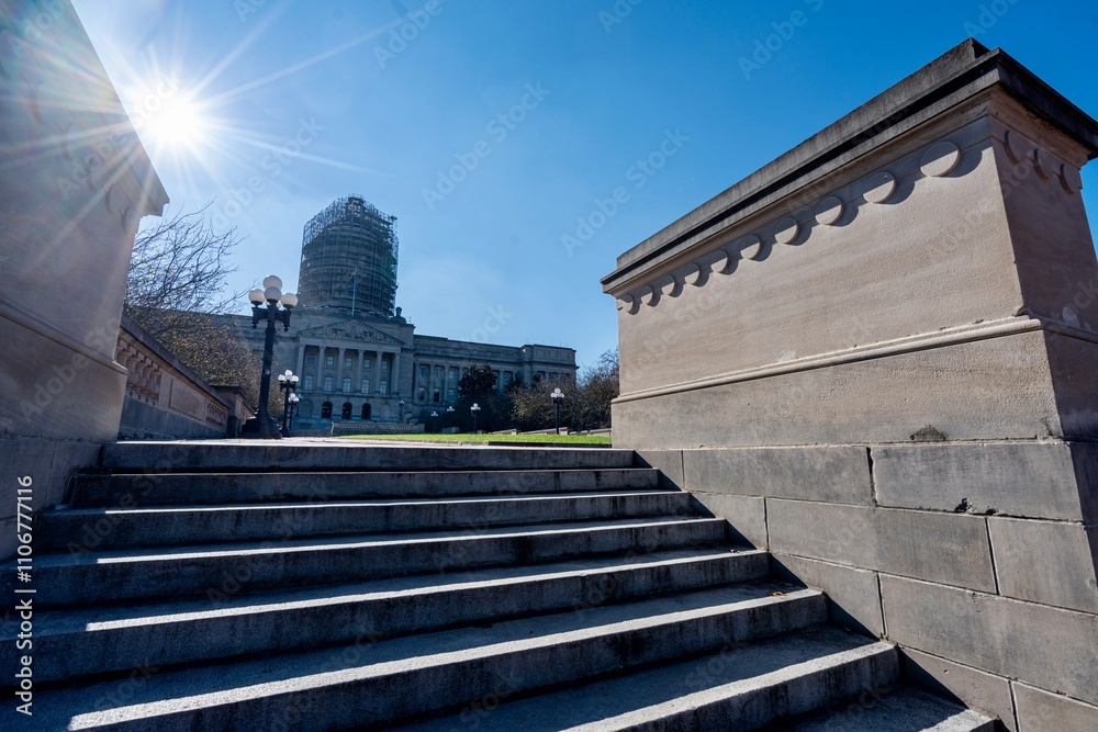 Kentucky State Capitol Building on a Sunny Day