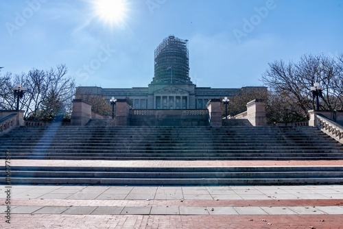 Obraz na płótnie Kentucky State Capitol Building on a Sunny Day w salonie