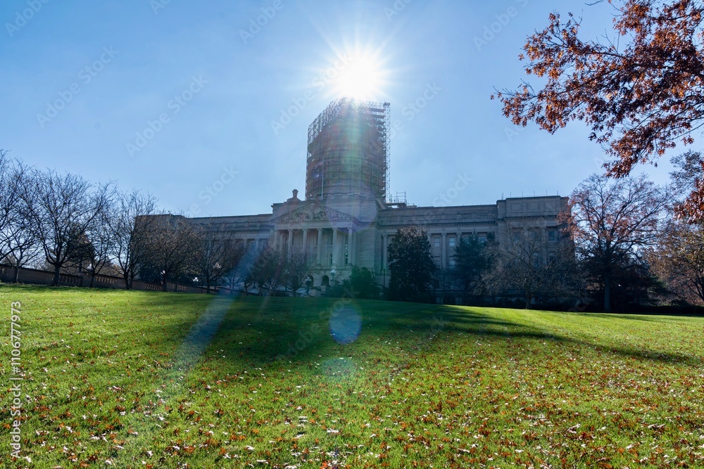 Kentucky State Capitol Building on a Sunny Day