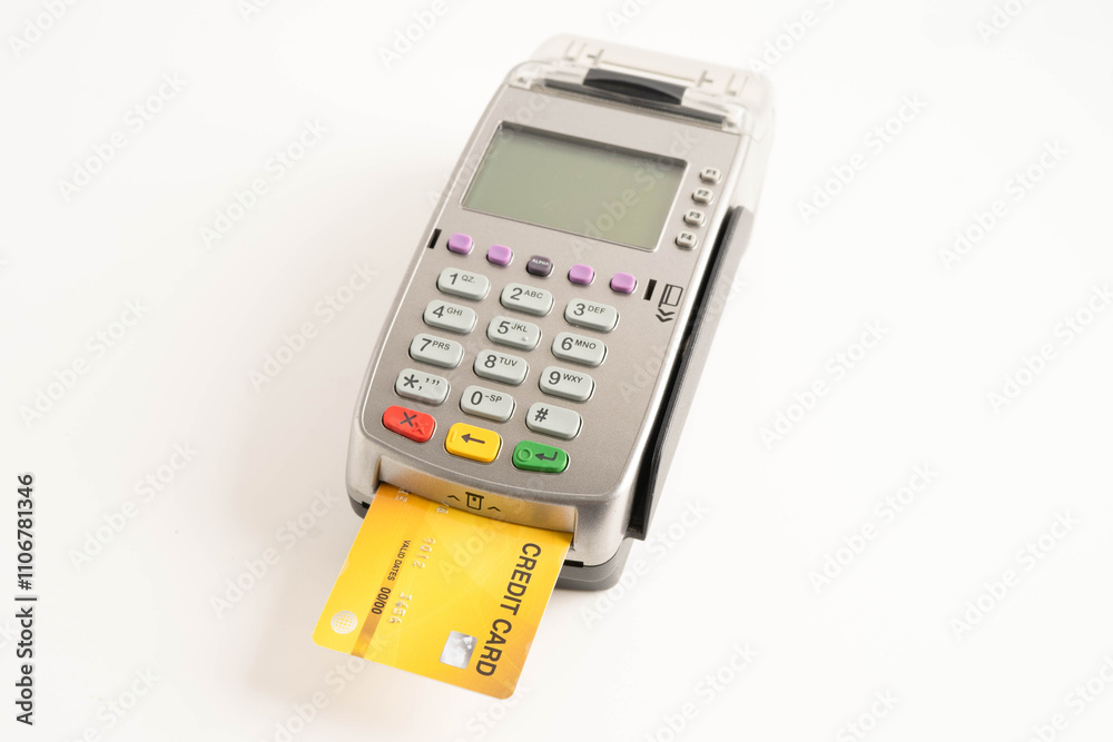 Payment POS terminal for finance and shopping business and technology. Payment POS terminal for finance and shopping business and technology.