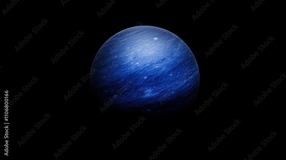 Fototapeta premium Exploring Neptune: Astronomy and Space Outdoors